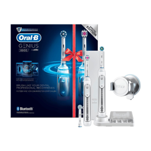 限今天：Oral B Genius 8900 电动牙刷 2支装+替换刷头+旅行充电器