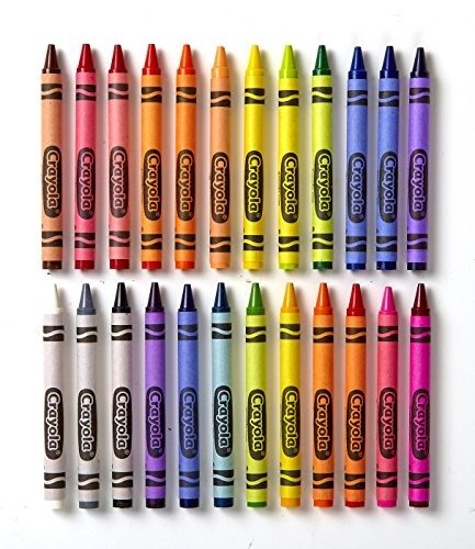 Crayola 24色蜡笔