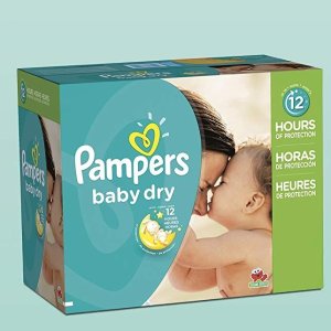 Pampers Baby Dry 婴儿纸尿裤超大包装 size 3  (192片)