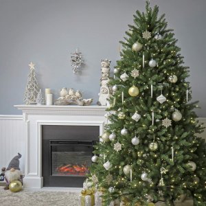 Costco 多款节日圣诞树/配件 等热卖专区 爆火水晶灯2个装$49.99