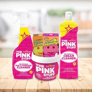 低至4折 去污喷雾仅€1.99The Pink Stuff 清洁小能手 万能清洁膏1Kg仅€3.54（官网€8.95）
