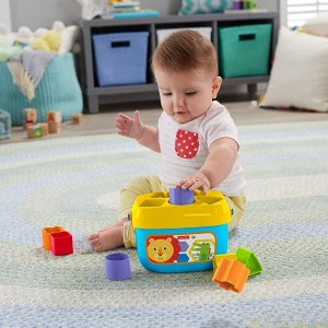Fisher Price 婴幼儿启蒙积木套盒 锻炼宝宝的协调力