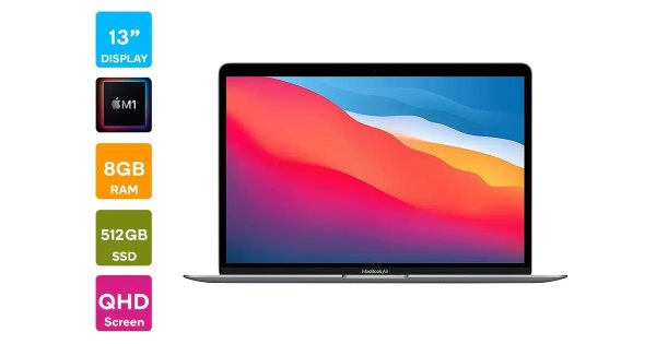 13" MacBook Air 2020 MGN73 (M1, 8GB RAM, 512GB SSD, Space Grey) - AU/NZ Model | MacBooks |