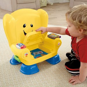 圣诞礼物：Fisher-Price 费雪宝宝玩具学习椅  会唱歌会说话的小椅子