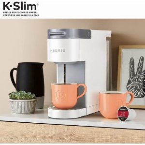 网络星期一：Keurig K-Slim 经典单杯胶囊咖啡机 多色可选