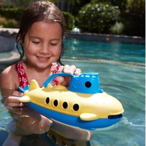 Green Toys 儿童潜水艇玩具，夏季游泳池、洗澡必备