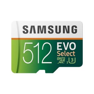 史低价：Samsung EVO Select 512GB microSDXC存储卡