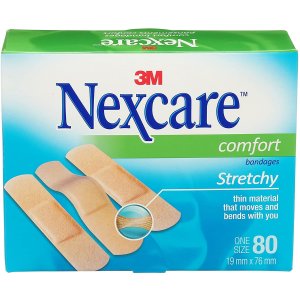 白菜价：3M Nexcare Comfort 创可贴 舒适透气 80张