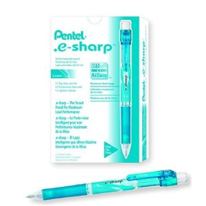 Pentel e-Sharp 0.50 mm 自动铅笔12支装