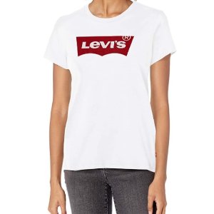 Levi's 经典女款标签T恤 纯棉好穿 单穿做内搭都绝了