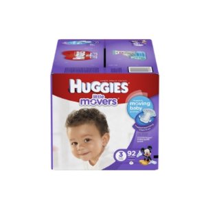 Huggies Little Movers 好奇婴儿纸尿裤3号， 92片
