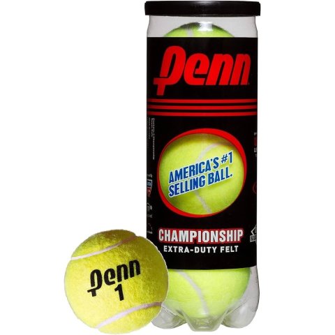 Penn 宾夕法尼亚锦标赛网球 3个装 提供超负荷毛毡