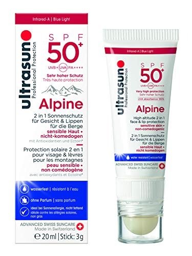 Ultrasun Alpine SPF50 20ml防晒膏