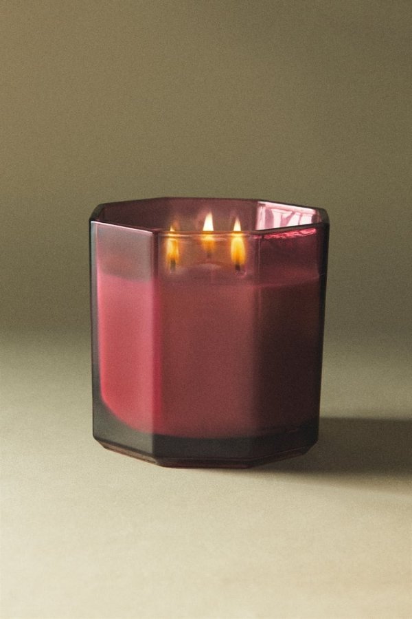 夜光山茶花系列香氛蜡烛 500g