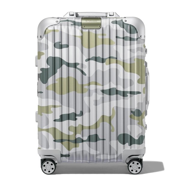 铝镁合金行李箱 绿色迷彩