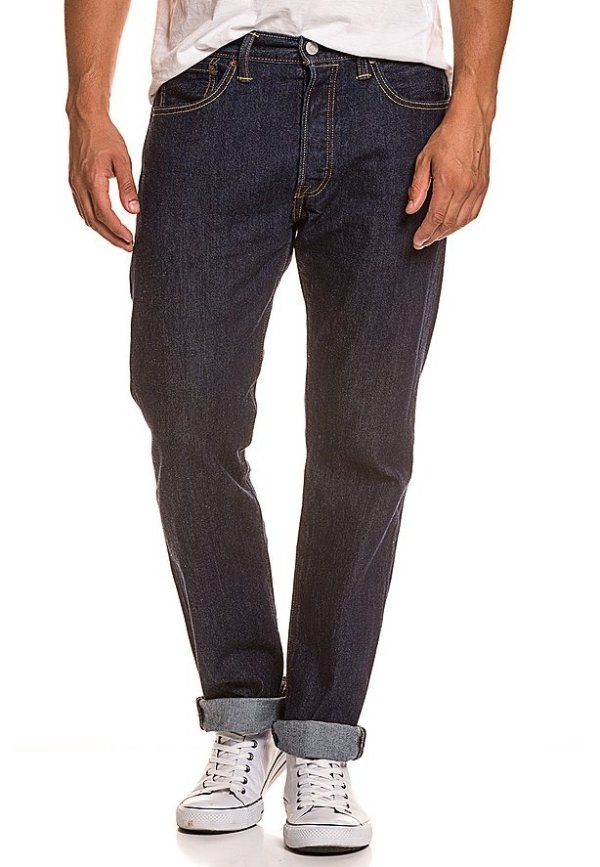 Jeans 501 深色直筒牛仔