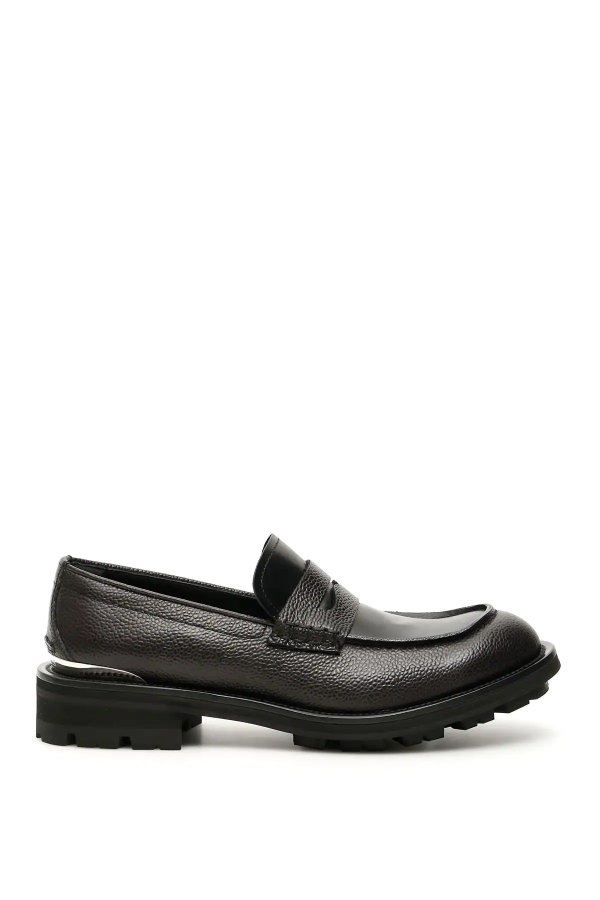 LEATHER LOAFERS