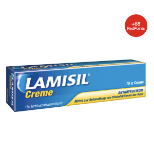 15g折后€7.42 一支就够LAMISIL 脚气膏 有效治疗真菌感染 没有回头客 德国医生推荐