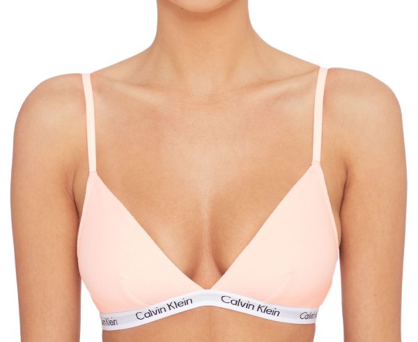 Women's Carousel Unlined Triangle Bralette - Nymphs Thigh