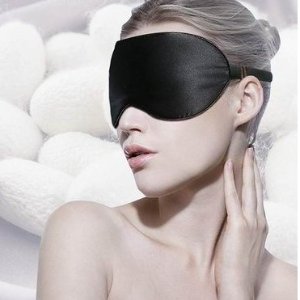 BeeVines 100%真丝睡眠眼罩 一觉睡到大天亮 多色可选