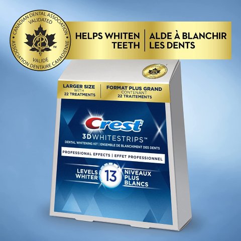 $54.42Crest 佳洁士 3D炫白专业牙贴44次装 每天30分钟收获自信