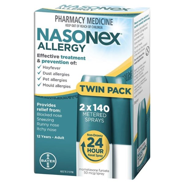 Nasonex 24h鼻炎喷雾 2x140喷