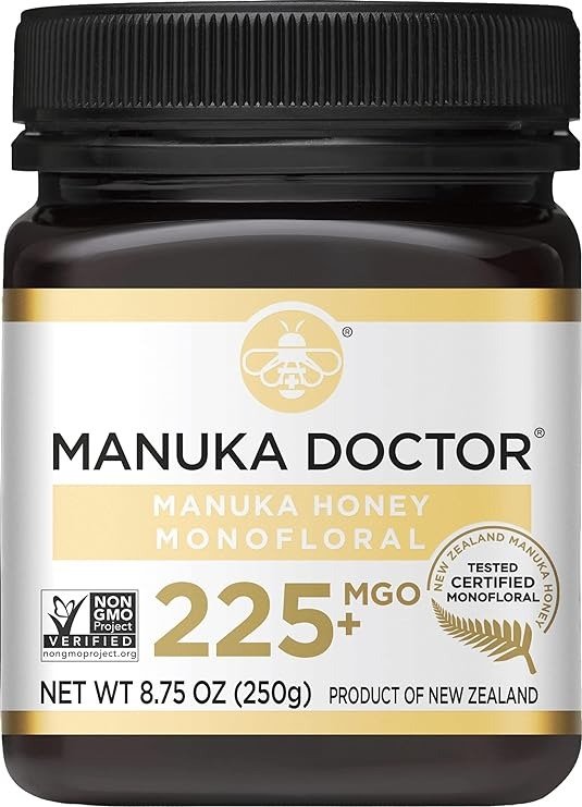 MGO 225+ Monofloral Manuka Honey, 8.75 Ounce