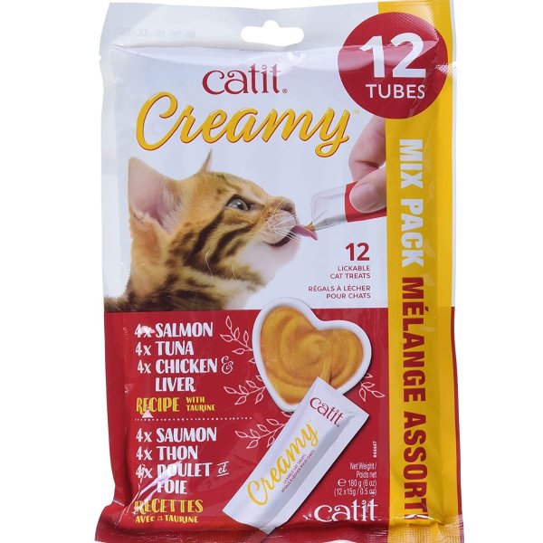 Creamy 猫条好价 8包*12条 综合口味