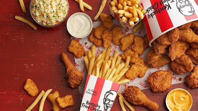 KFC热量全知道 - 汉堡, 薯条, 炸鸡热量一览 肯德基点餐攻略 嗨吃不怕胖！