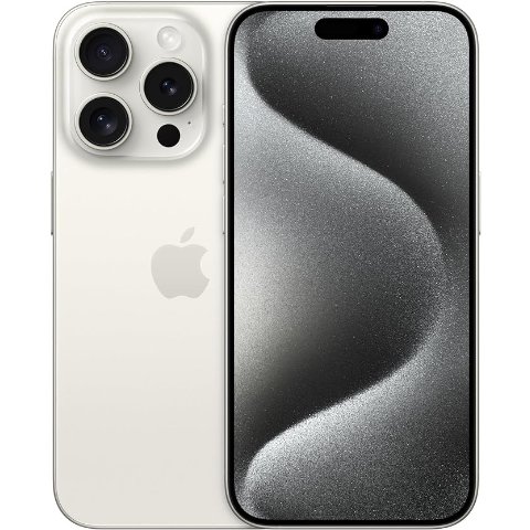 iPhone 15 Pro (1 TB) - 白色钛金属
