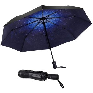💥史低价💥：SY COMPACT 可折叠抗风自动雨伞 多色选