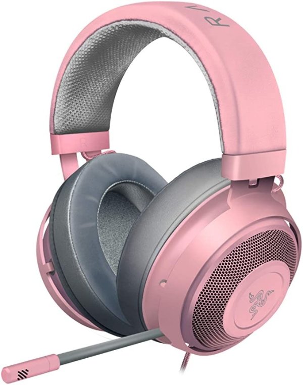 Kraken Gaming Headset Quartz Pink 游戏耳机