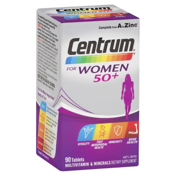 For Women 50+ 90 Tablets