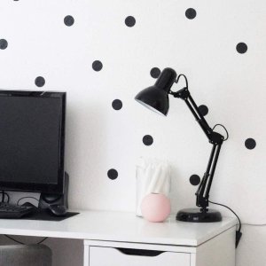 B.K.Licht 复古台灯 灯头和灯臂灵活调整角度 灯光可调节