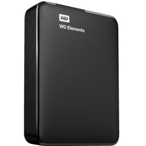 西部数据WD 2TB Elements 便携硬盘