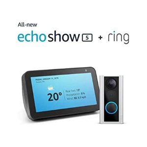 Ring可视门铃 +Echo Show 5智能显示屏
