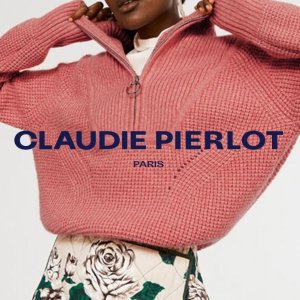 Claudie Pierlot 冬季热促 法国女孩超爱 €117收加绒牛仔夹克