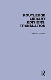 Routledge 图书馆版本：翻译 多个作者