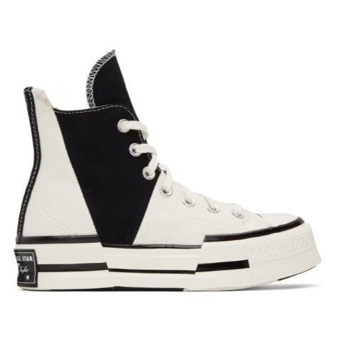 黑色 & 白色 Chuck 70 Plus 运动鞋