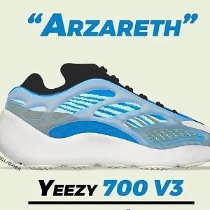新品预告：Yeezy 700 V3 新色Arzareth 8月29日发售 价格已炒翻番啦