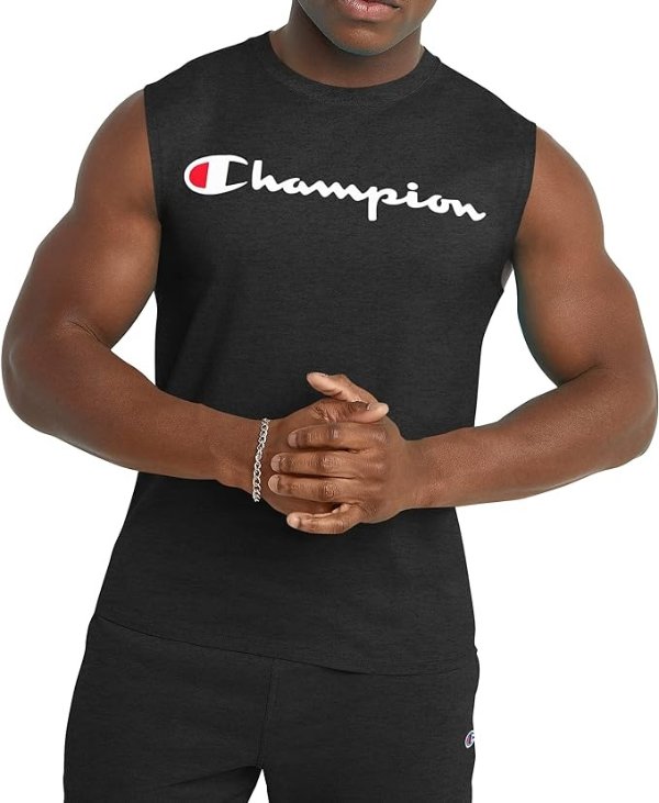 Champion 男士无袖上衣