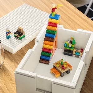 新品预告：LEGO x IKEA 合作款收纳搭建盒