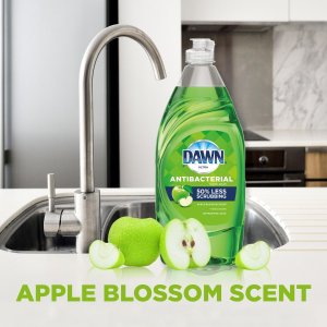 史低价：Dawn 加倍洁净易挤压洗碗液 大瓶650ml 青苹果味道