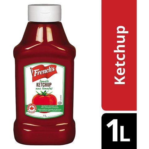 $2.68 收 1升装French's 百搭番茄酱 可添加在任何你喜欢的食物上