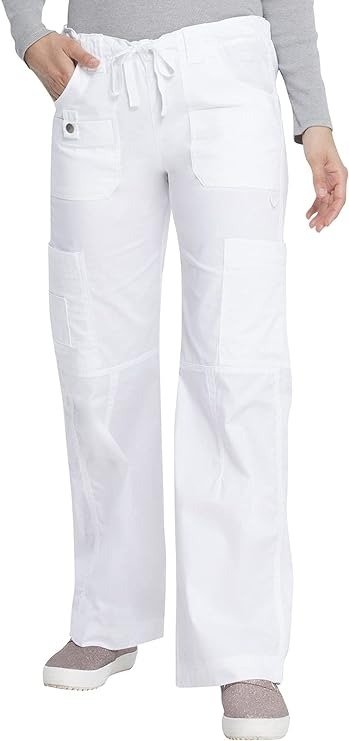 白色 低腰休闲裤