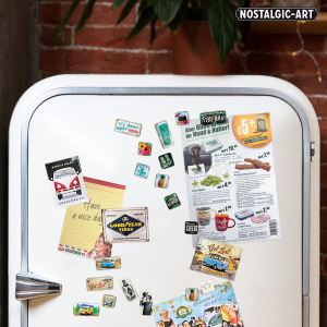 Nostalgic Art 磁力冰箱贴 可爱复古造型 给冰箱颜值加分