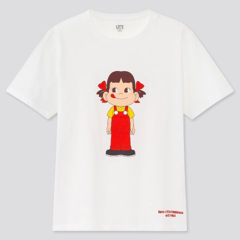 Uniqlo X 不二家合作款T恤可爱爆表的牛奶妹来啦$19.9 码全