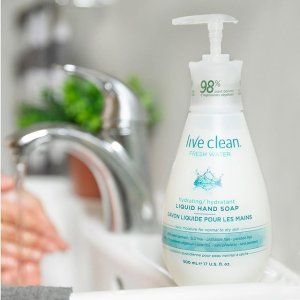补货：Live Clean 天然健康洗护  多香型 手部温和清洁