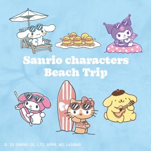 上新：Uniqlo x Sanrio 三丽鸥联名「度假系列」UT 萌化少女心