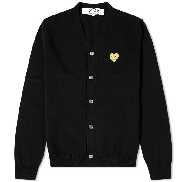 Gold Heart Cardigan 针织衫
